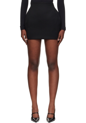 WARDROBE.NYC Black Rosie Huntington-Whiteley Edition Sculptural Miniskirt