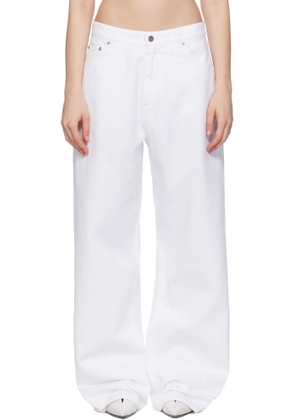 ABRA White Poster Jeans