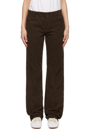 The Row Brown Carlyl Trousers