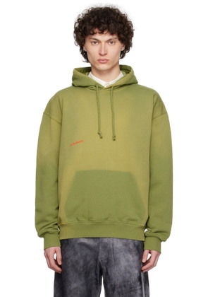 JW Anderson Green Logo Hoodie