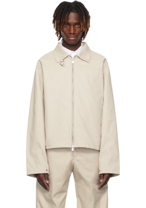 HELIOT EMIL Beige Igneous Jacket