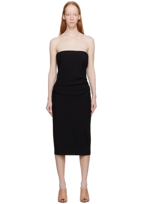 Max Mara Black Bernard Midi Dress