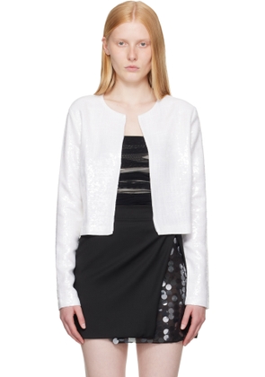 16Arlington White Keid Cardigan