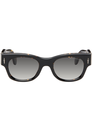 Cutler and Gross Black & Brown The Great Frog Edition Halen Square Sunglasses