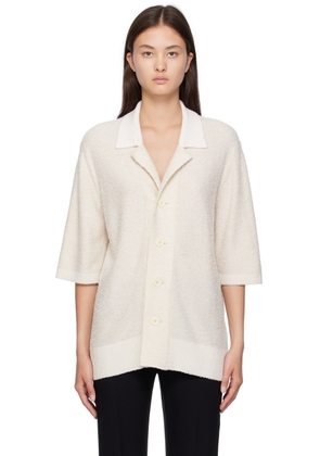 ZEGNA Off-White Short-Sleeve Cardigan