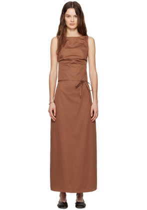 Ruohan Brown Syros Maxi Dress