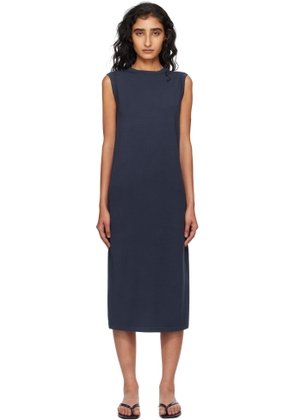 MM by Max Mara Navy Aulla Midi Dress