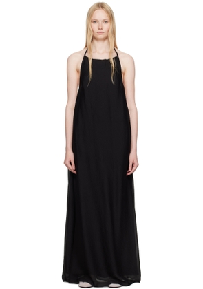 Ruohan Black Lena Maxi Dress