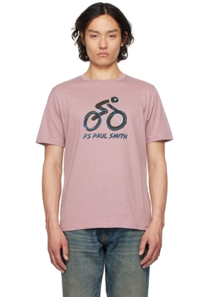 PS by Paul Smith Purple Bike T-shirt
