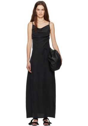 Ruohan Black Syros Maxi Dress