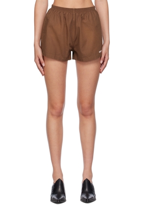 Stockholm (Surfboard) Club Brown Lightweight Shorts