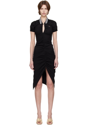 Vivienne Westwood Black Pulling Midi Dress