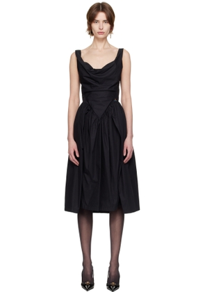 Vivienne Westwood Black Sunday Midi Dress