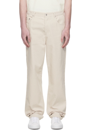 A.P.C. Off-White Fairfax Trousers