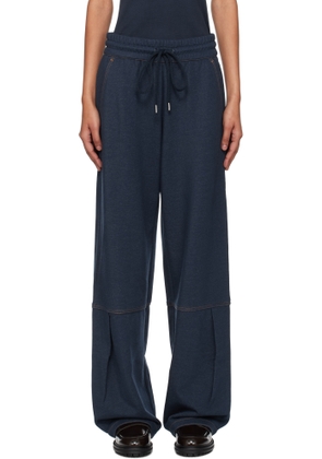 MM by Max Mara Navy Panfilo Lounge Pants