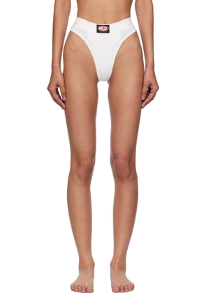 WILLY CHAVARRIA White High Waisted Briefs