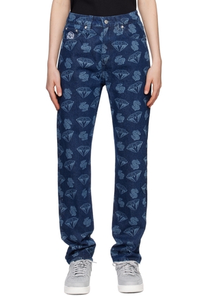 Billionaire Boys Club Blue 'Diamond & Dollars' Jeans