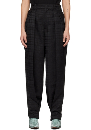 ADER error Black Ani Trousers