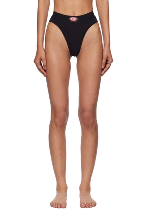 WILLY CHAVARRIA Black High Waisted Briefs