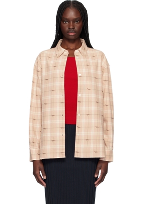 Maison Kitsuné Pink Light Overshirt