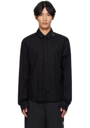 HELIOT EMIL Black Spectra Shirt