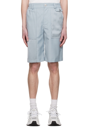 Feng Chen Wang Gray Panel Shorts