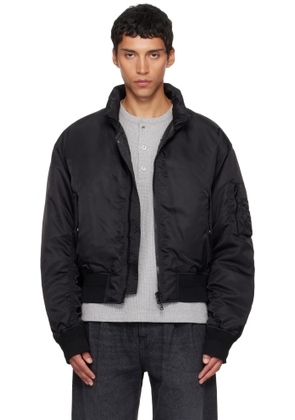 COOR Black Stand Collar Neck Down Jacket