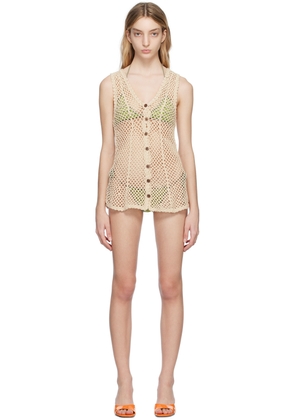 Akoia Beige Jala Minidress