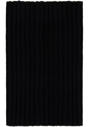 Rick Owens Black Concordians Tube Scarf
