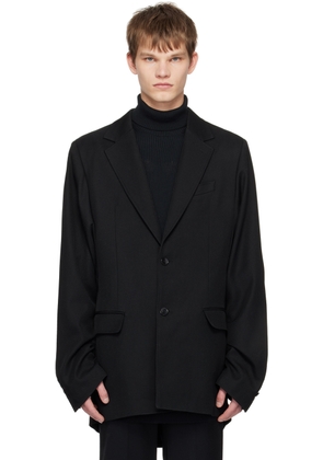 doublet Black Invisible Blazer