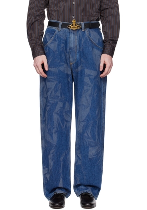 Vivienne Westwood Blue Baggy Jeans