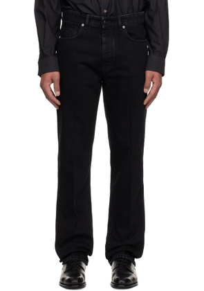 Givenchy Black Straight Leg Jeans