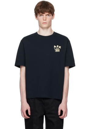 A.P.C. Navy Disco T-shirt