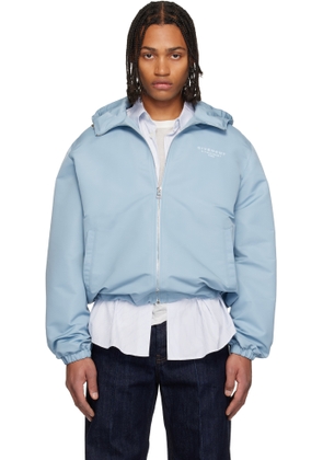 Givenchy Blue Windbreaker Jacket
