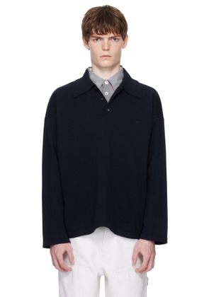 A.P.C. Navy Manuel Polo