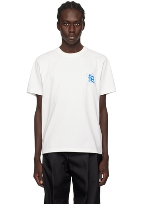 ADER error White Crystal-Cut T-Shirt