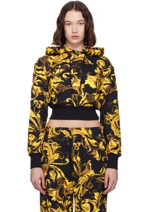 Versace Jeans Couture Black & Gold Barocco Hoodie