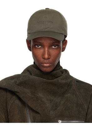 Rick Owens Khaki Concordians Owenscorp Embroidered Cap