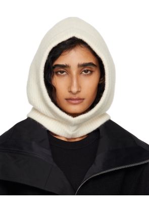 Rick Owens Off-White Concordians Alpaca Knit Hood