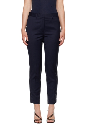 Helmut Lang Navy Slim-Fit Trousers