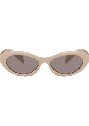 Prada Eyewear Pink 'Prada' Symbole Sunglasses