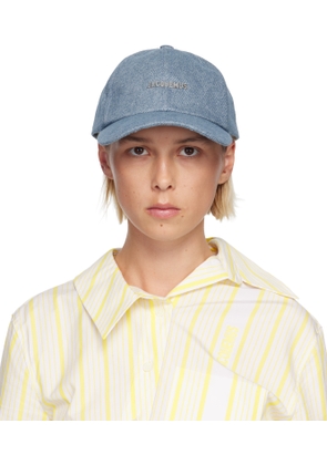 JACQUEMUS Blue 'The Gadjo' Baseball Cap