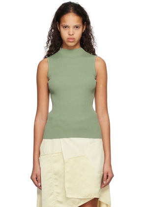 BOSS Green Ribbed Tank Top
