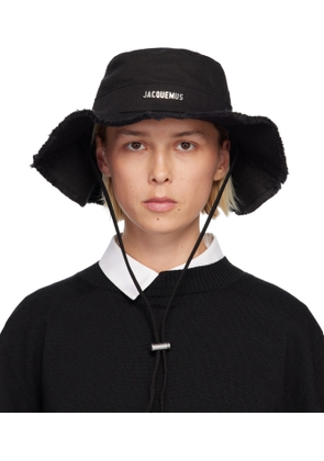 JACQUEMUS Black Les Classiques 'The Artichaut' Bucket Hat