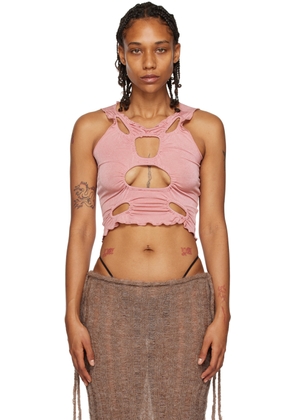 TYRELL SSENSE Exclusive Pink Tank Top