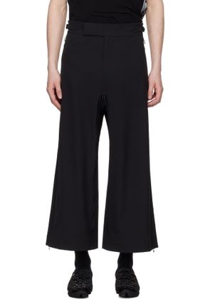 A. A. Spectrum Black Paso Convertible Trousers