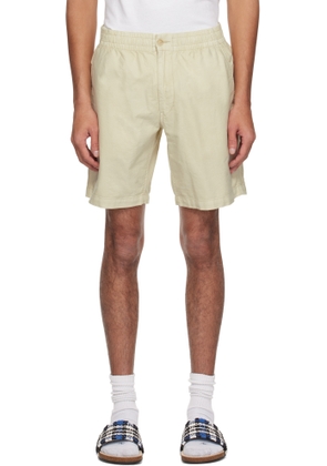 Polo Ralph Lauren Off-White 8-Inch Polo Prepster Mineral-Dyed Shorts
