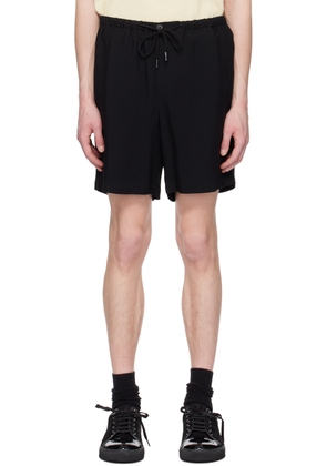 Nili Lotan Black Warren Shorts