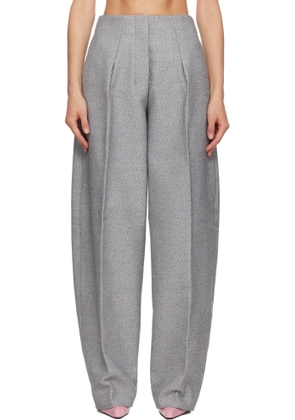 JACQUEMUS Gray 'The Curvo' Trousers