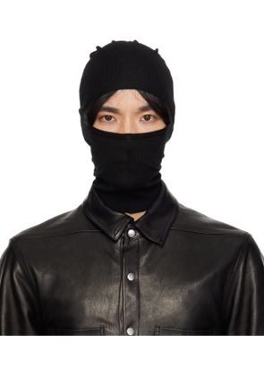 Rick Owens Black Concordians Skull Balaclava